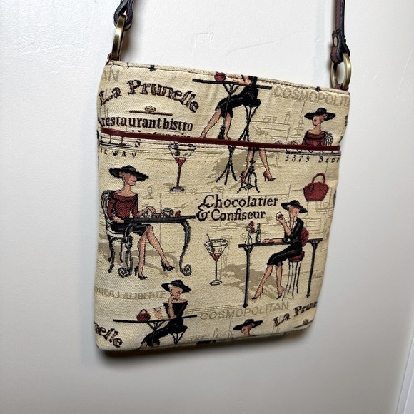 Royal Tapisserie French Tapestry Crossbody Handbag - Picture 4 of 11